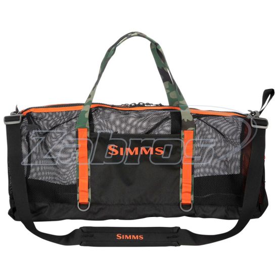 Фото Simms Challenger Mesh Duffel, 13368-001-00, 60 л, Black