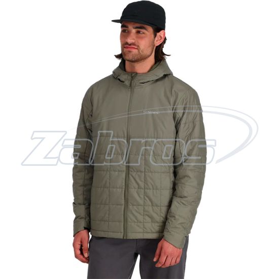 Картинка Simms Fall Run Insulated Hoody, 13401-1068-40, L, Smokey Olive