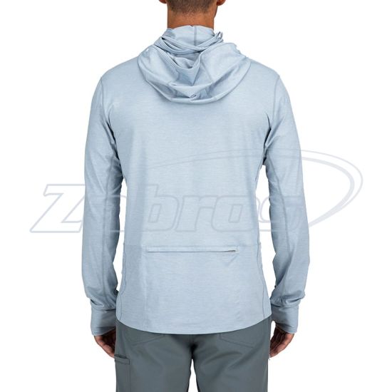 Картинка Simms SolarFlex Guide Cooling Hoody, 13485-881-60, XXL, Steel Blue