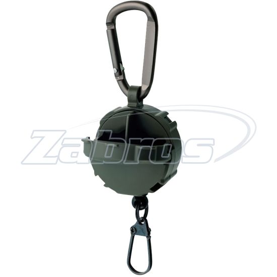 Фотографія DaiichiSeiko Carabiner Reel + Micro Case, 32149, Foliage Green