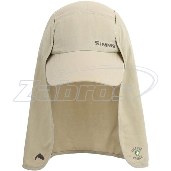 Фото Simms Bugstopper SunShield Cap, 13971, Stone