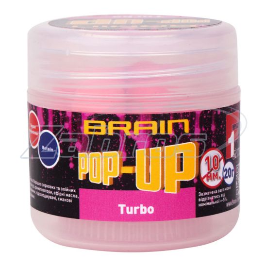 Фото Brain Pop-Up F1, Turbo (bubble gum), 20 г, 10 мм