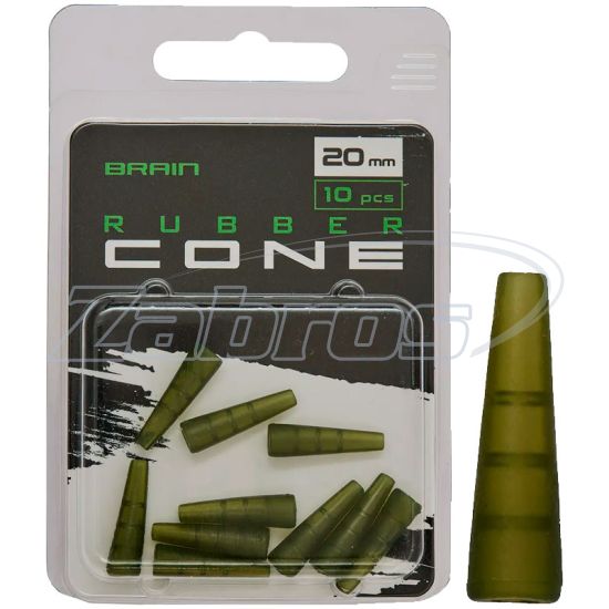 Фото Brain Rubber Cone, 2 см, 10 шт, Green