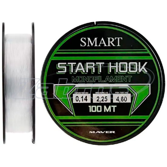 Фото Maver Smart Start Hook, 0,14 мм, 2,25 кг, 100 м