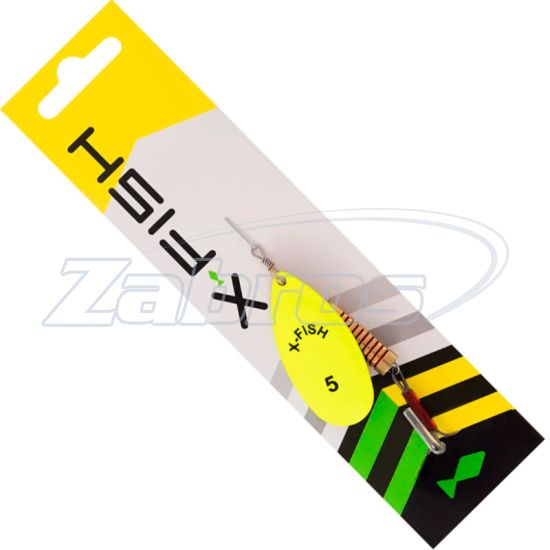 Фото X-Fish Stark, #1, 2,5 г, Nikel UV Lime