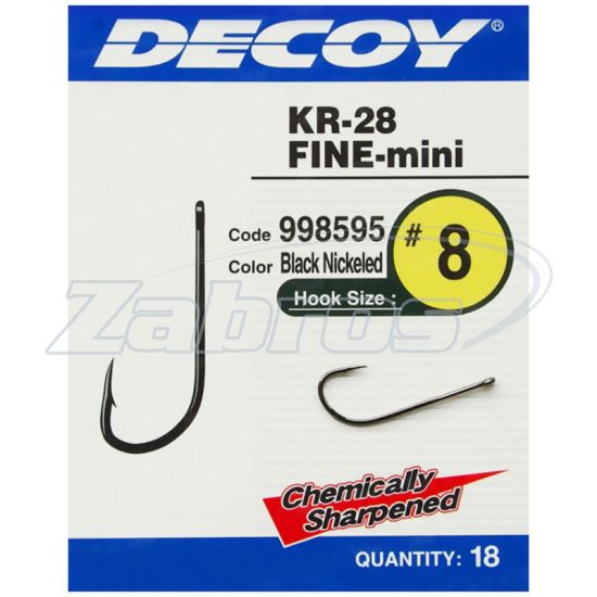 Картинка Decoy KR-28, Fine Mini, 8, 18 шт Картинка Decoy KR-28, Fine Mini, 8, 18 шт