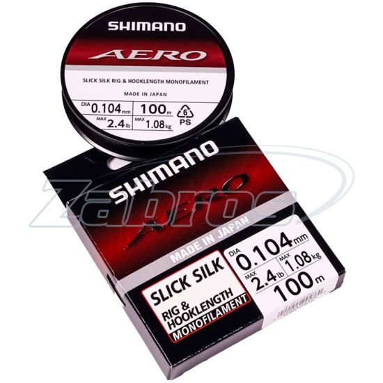 Фото Shimano Aero Slick Silk Rig, AERSSRH100096, 0,096 мм, 0,91 кг, 100 м
