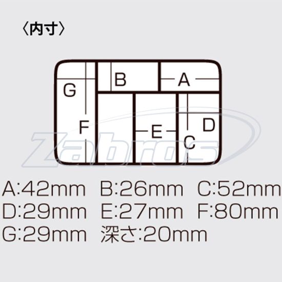 Картинка Meiho Mini Case, 200448, 12x9,2x2,5 см