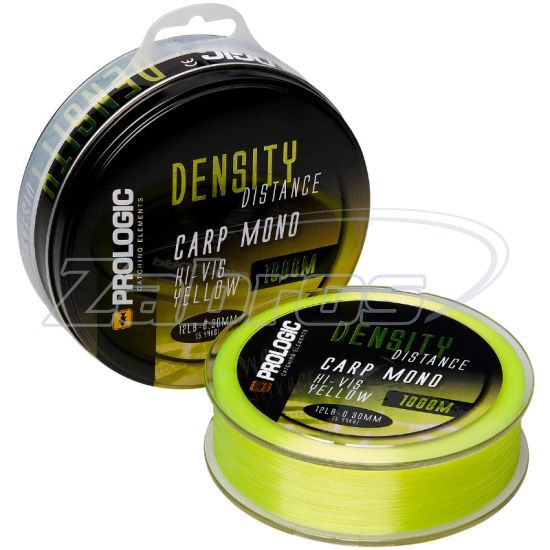 Фото Prologic Density Distance Mono, 65030, 0,3 мм, 5,44 кг, 1000 м, Hi-Vis Yellow
