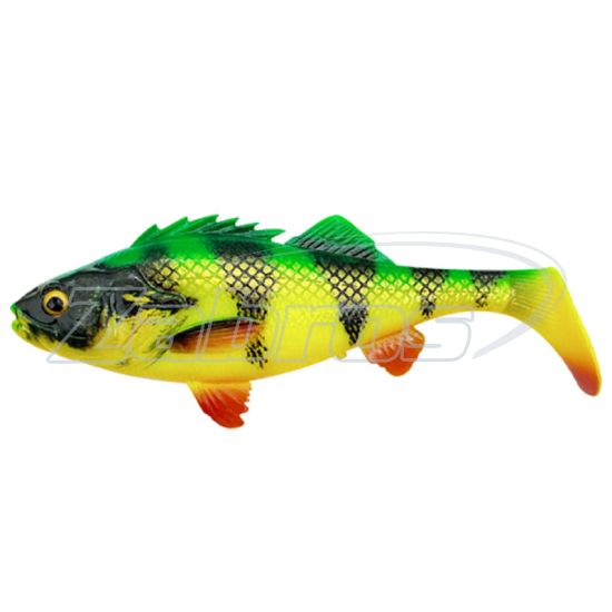 Фото Savage Gear 4D Perch Shad, 4,90", 12,5 см, 20 г, 1 шт, Firetiger