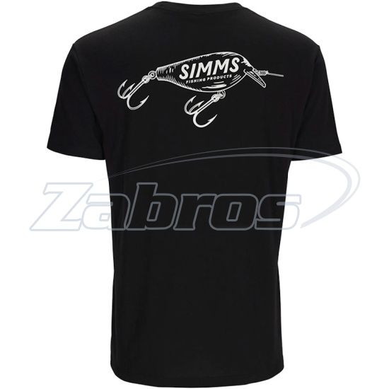 Фотографія Simms Square Bill T-Shirt, 14096-001-40, L, Black