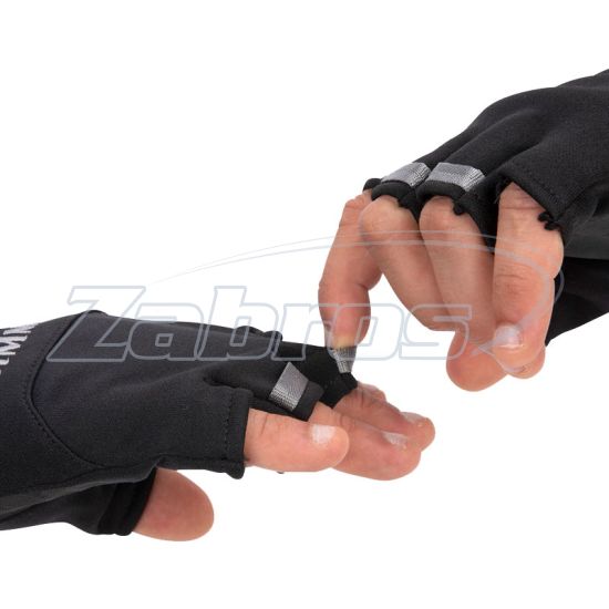 Цена Simms Freestone Half-Finger Glove, 13111-001-50, XL, Black