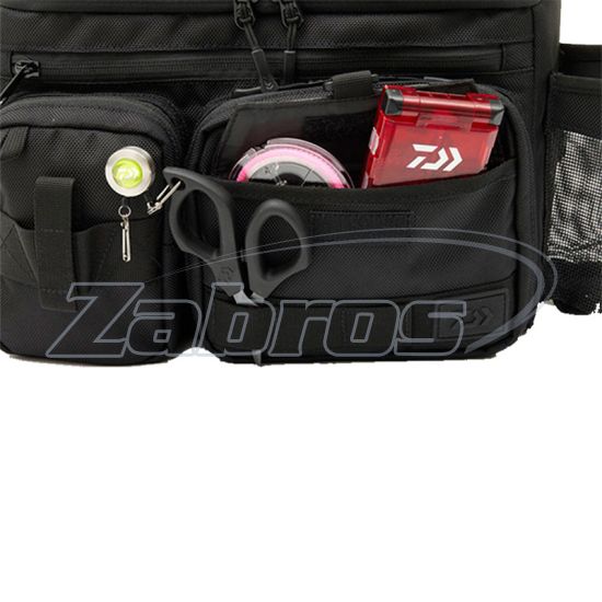 Daiwa HG Shoulder Bag (C), 12x33x20 см, Gray Orange, Киев