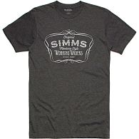 Футболка Simms Montana Style T-Shirt, 13235-086-20, S, Charcoal Heather: купити, ціна, Київ, Україна | Zabros