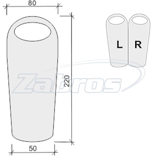 Картинка Terra Incognita Termic 1200, L, Red/Gray