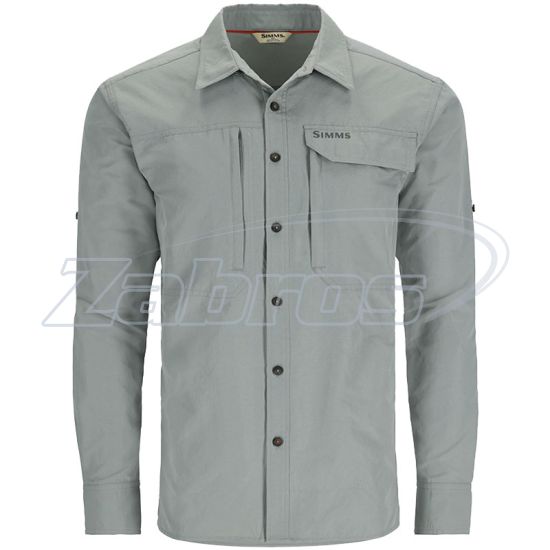 Фото Simms Guide Fishing Shirt, 13645-255-40, L, Cinder