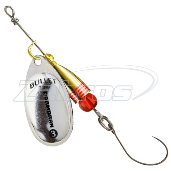 Фото Cormoran Bullet Single Hook, 50-85001, #1, 3 г, Silver