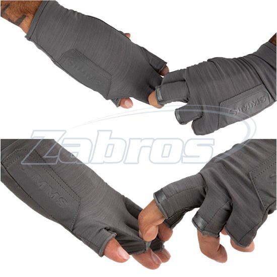 Ціна Simms SolarFlex Guide Glove, 13474-041-40, L, Sterling
