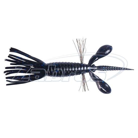 Фото Jackall Pine Shrimp, 2,00", 5,08 см, 6 шт, Black Blue Flake