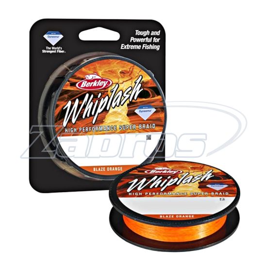 Картинка Berkley Whiplash, 1199490, 0,06 мм, 10,6 кг, 110 м, Blaze Orange