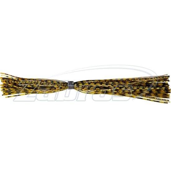 Фото Z-Man Banded Skirtz, 4,5", 11,45 см, 5 шт, Dark Green Pumpkin