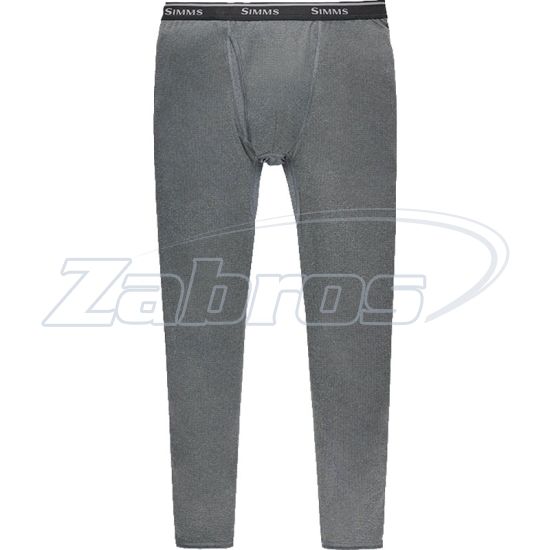 Фото Simms Strata 160 Base Layer Bottom, 14227, XL, Dark Grey Heather