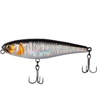 Воблер Jackall Water Moccasin 75F, 7,5 см, 9,4 г, HL Silver & Black, купити, ціна, Київ, Україна | Zabros