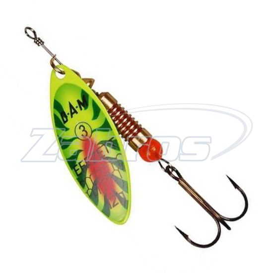 Фото Dam Effzett Predator Spinner, 5126303, #0, 3 г, Fire Shark