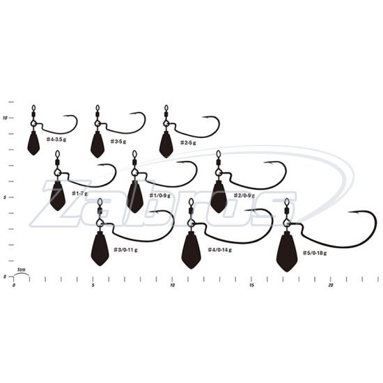 Фотографія Decoy Worm317, Zero-Dan Heavy, 9 г, #1/0, 2 шт Фотографія Decoy Worm317, Zero-Dan Heavy, 9 г, #1/0, 2 шт