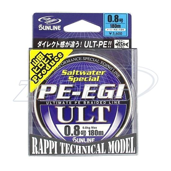 Sunline PE-EGI ULT, #0,4, 0,1 мм, 3,3 кг, 240 м, Multi Color, Киев