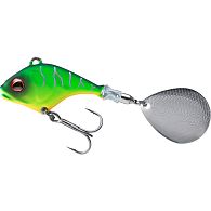 Тейл-спиннер Daiwa Prorex TG Jig Spinner, 15448-514, 14 г, Matt Firetiger/Black Stripes, купить, цены в Киеве и Украине, интернет-магазин | Zabros