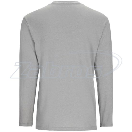 Фотография Simms Logo LS Shirt, 13626-1181-50, XL, Cinder Heather