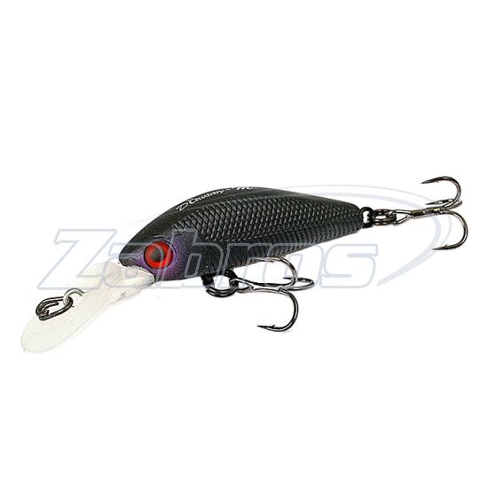 Фотографія Jackall D Chubby Minnow 35SP, 3,5 см, 2,7 г, 1,5 м, Mat Black