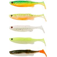 Силикон Savage Gear Fat Minnow T-Tail Dark Water Mix, 4,10", 10,5 см, 11 г, 5 шт, купить, цены в Киеве и Украине, интернет-магазин | Zabros