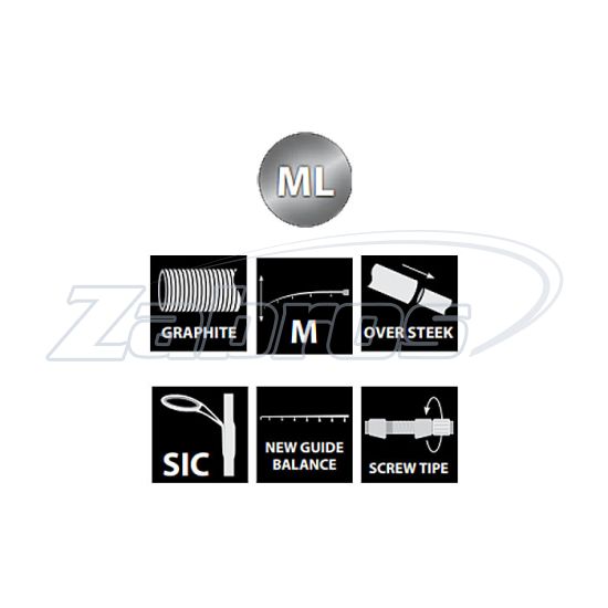 Фотография Salmo Diamond Jig 25, 5512-210, 2,1 м, 5-25 г