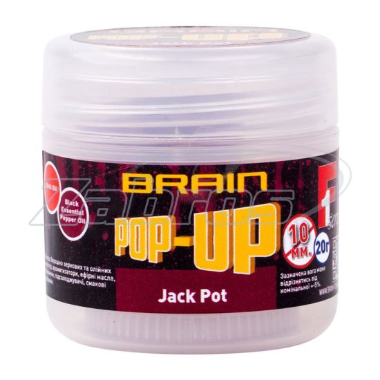 Фото Brain Pop-Up F1, Jack Pot (копченая колбаса), 15 г, 12 мм