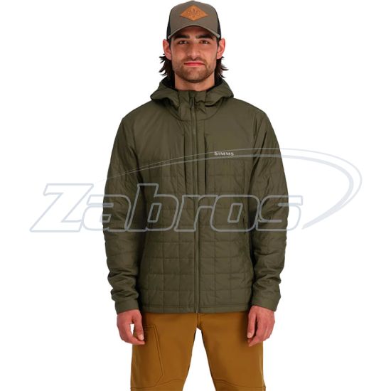 Картинка Simms Fall Run Hybrid Hoody, 13872-302-30, M, Loden