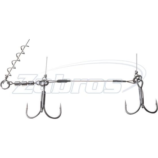 Фото Daiwa Prorex Screw-In Shallow Rig, 15419-730, L, 3/0+2/0, 32 кг, 1 шт