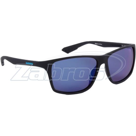 Фото Shimano Technium Matte Black & Blue Mirror
