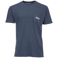 Футболка Simms Two Tone Pocket Tee, 13628-414-30, M, Navy Heather: купить, цена, Киев, Украина | Zabros