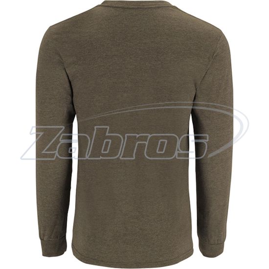Фотография Simms Logo LS Shirt, 13626, L, Loden Heather