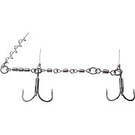 Стингер для силикона Daiwa Prorex Screw-In Swivel Assist Stinger, 15419-630, M, 3/0+2/0, 32 кг, 1 шт для рыбалки, купить, цены в Киеве и Украине, интернет-магазин | Zabros