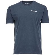 Футболка Simms Trout On My Mind T-Shirt, 13629-414-30, M, Navy Heather: купить, цена, Киев, Украина | Zabros