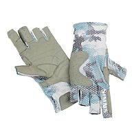 Перчатки Simms Solarflex Guide Glove, 10487-784-20, S, Hex Flo Camo Grey Blue: купить, цена, Киев, Украина | Zabros