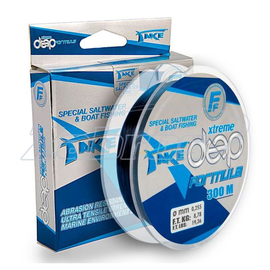 Фото Lineaeffe Take Xtreme Deep Formula, 3200645, 0,45 мм, 28,15 кг, 300 м, Blue