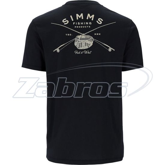 Фотография Simms Classic Tackle T-Shirt, 14281-001-20, S, Black