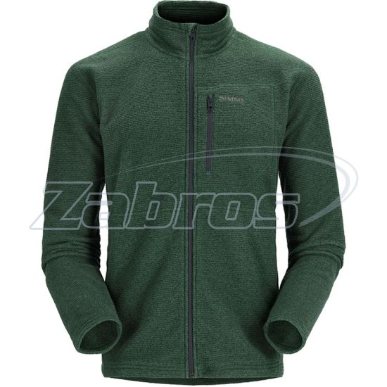 Фото Simms Rivershed Full Zip, 13071-658-60, XXL, Forest