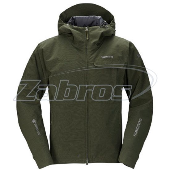 Фото Shimano GORE-TEX Explorer Warm Jacket, RB-01JS, S, Tide Khaki