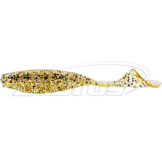 Фото Z-Man Streakz Curly Tailz, 4,00", 10 см, 5 шт, Golden Boy