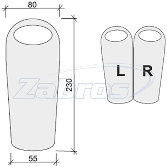 Картинка Terra Incognita Pharaon Evo 400, L, Blue